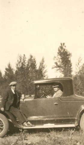 Al Finnerty and Hans Olson with car. (Images are provided for educational and research purposes only. Other use requires permission, please contact the Museum.) thumbnail