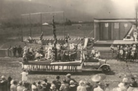 Canadian Legion float in parade for Canada's diamond jubilee. (Images are provided for educational and research purposes only. Other use requires permission, please contact the Museum.) thumbnail