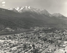 Aerial view of Smithers, B.C.. (Images are provided for educational and research purposes only. Other use requires permission, please contact the Museum.) thumbnail
