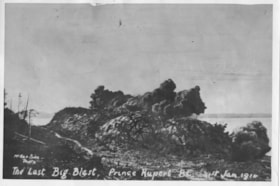 The last big blast, Prince Rupert, B.C.. (Images are provided for educational and research purposes only. Other use requires permission, please contact the Museum.) thumbnail