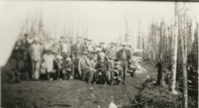 Junior Forest Wardens on Babine Road. (Images are provided for educational and research purposes only. Other use requires permission, please contact the Museum.) thumbnail