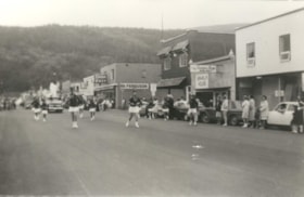 Main Street parade, Smithers, B.C.. (Images are provided for educational and research purposes only. Other use requires permission, please contact the Museum.) thumbnail
