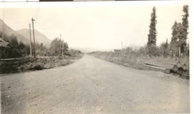 Looking west from the intersection of Highway 16 and Main Street.. (Images are provided for educational and research purposes only. Other use requires permission, please contact the Museum.) thumbnail
