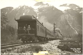 First Grand Trunk Pacific passenger train from Prince Rupert.. (Images are provided for educational and research purposes only. Other use requires permission, please contact the Museum.) thumbnail