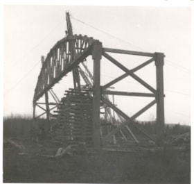 The beginning structure of the Civic Centre.. (Images are provided for educational and research purposes only. Other use requires permission, please contact the Museum.) thumbnail