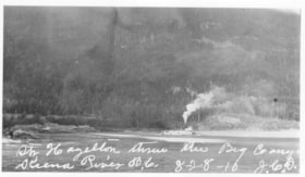 The Hazelton traveling on the Skeena River. (Images are provided for educational and research purposes only. Other use requires permission, please contact the Museum.) thumbnail