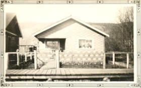 Ernie Hann's house on Broadway Ave, Smithers, B.C.. (Images are provided for educational and research purposes only. Other use requires permission, please contact the Museum.) thumbnail