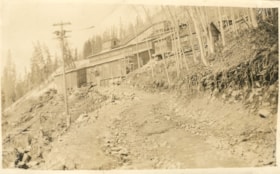 Duthie Mine sorting shed.. (Images are provided for educational and research purposes only. Other use requires permission, please contact the Museum.) thumbnail