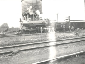 Group photo in front of Grand Trunk Pacific (#205) Train. (Images are provided for educational and research purposes only. Other use requires permission, please contact the Museum.) thumbnail