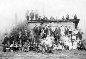 Red Cross picnic at Lake Kathlyn, B.C.. (Images are provided for educational and research purposes only. Other use requires permission, please contact the Museum.) thumbnail