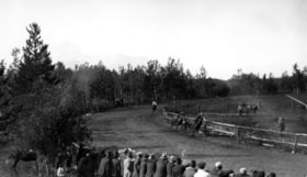 Spectators at Telkwa Barbecue horse races. (Images are provided for educational and research purposes only. Other use requires permission, please contact the Museum.) thumbnail