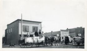 Main Street parade, Smithers, B.C.. (Images are provided for educational and research purposes only. Other use requires permission, please contact the Museum.) thumbnail