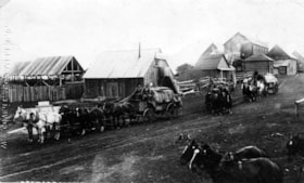 Freight wagons leaving Endako for Hazelton. (Images are provided for educational and research purposes only. Other use requires permission, please contact the Museum.) thumbnail