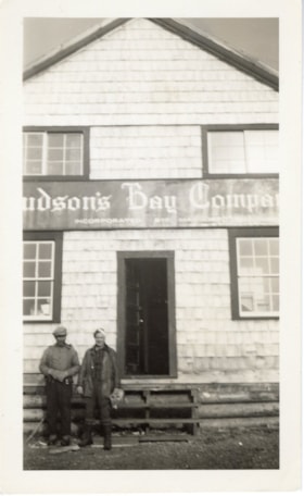 Hudson's Bay Company at Wit'at, B.C.. (Images are provided for educational and research purposes only. Other use requires permission, please contact the Museum.) thumbnail