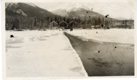 Ice harvesting on Lake Kathlyn, B.C.. (Images are provided for educational and research purposes only. Other use requires permission, please contact the Museum.) thumbnail