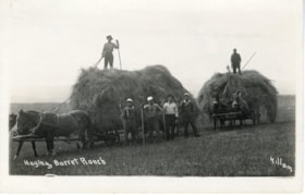 Haying Barret Ranch. (Images are provided for educational and research purposes only. Other use requires permission, please contact the Museum.) thumbnail