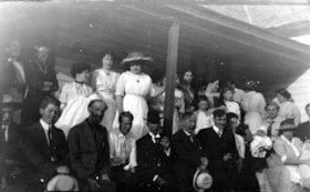 Driftwood school group dressed up. (Images are provided for educational and research purposes only. Other use requires permission, please contact the Museum.) thumbnail
