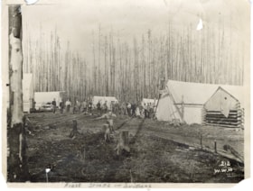 First stores set up in smithers. (Images are provided for educational and research purposes only. Other use requires permission, please contact the Museum.) thumbnail