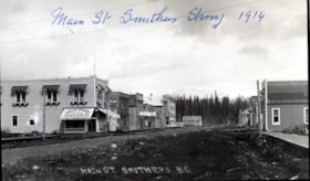 Main Street, Smithers, B.C.. (Images are provided for educational and research purposes only. Other use requires permission, please contact the Museum.) thumbnail