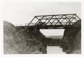 Telkwa High Road bridge by Witset, B.C.. (Images are provided for educational and research purposes only. Other use requires permission, please contact the Museum.) thumbnail