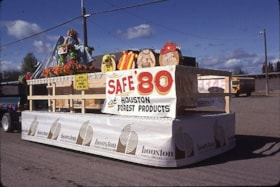 Houston Forest Products float at May Days parade, 1980. (Images are provided for educational and research purposes only. Other use requires permission, please contact the Museum.) thumbnail