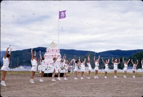 Houston Majorettes performing at Canadian centennial parade. (Images are provided for educational and research purposes only. Other use requires permission, please contact the Museum.) thumbnail