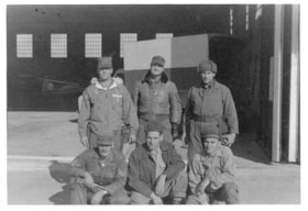 B-36 recovery team at Smithers Airport. (Images are provided for educational and research purposes only. Other use requires permission, please contact the Museum.) thumbnail