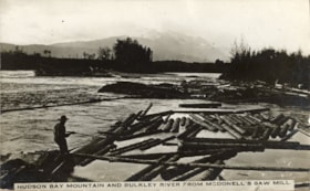 Hudson Bay Mountain and Bulkley River from McDonell's Saw Mill. (Images are provided for educational and research purposes only. Other use requires permission, please contact the Museum.) thumbnail