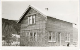 Addie and Ernest Hann's second home, Broadway Avenue, Smithers, B.C.. (Images are provided for educational and research purposes only. Other use requires permission, please contact the Museum.) thumbnail