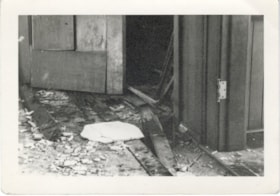 Aftermath of explosion at Smithers Public School. (Images are provided for educational and research purposes only. Other use requires permission, please contact the Museum.) thumbnail