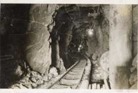 Duthie Mine tunnel. (Images are provided for educational and research purposes only. Other use requires permission, please contact the Museum.) thumbnail