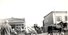 Klondike Days Main Street parade, Smithers, B.C.. (Images are provided for educational and research purposes only. Other use requires permission, please contact the Museum.) thumbnail