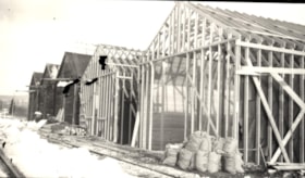 Ice houses being built at Lake Kathlyn. (Images are provided for educational and research purposes only. Other use requires permission, please contact the Museum.) thumbnail