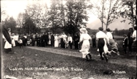 Ladies race Hazelton Hospital Picnic. (Images are provided for educational and research purposes only. Other use requires permission, please contact the Museum.) thumbnail