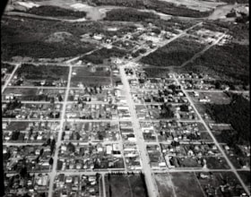 Aerial View of Smithers B.C.. (Images are provided for educational and research purposes only. Other use requires permission, please contact the Museum.) thumbnail