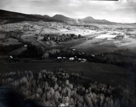 Aerial view of the Bulkley Valley and Glentanna area. (Images are provided for educational and research purposes only. Other use requires permission, please contact the Museum.) thumbnail