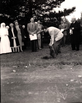 Bulkley Valley Hospital sod turning. (Images are provided for educational and research purposes only. Other use requires permission, please contact the Museum.) thumbnail