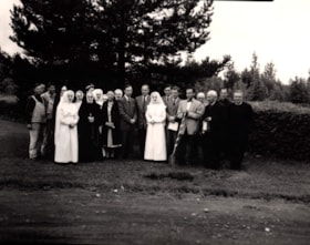 Bulkley Valley Hospital sod turning. (Images are provided for educational and research purposes only. Other use requires permission, please contact the Museum.) thumbnail