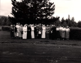 Bulkley Valley Hospital sod turning group. (Images are provided for educational and research purposes only. Other use requires permission, please contact the Museum.) thumbnail