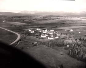 Aerial view of the Experimental Farm. (Images are provided for educational and research purposes only. Other use requires permission, please contact the Museum.) thumbnail