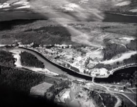 Aerial view of Telkwa. (Images are provided for educational and research purposes only. Other use requires permission, please contact the Museum.) thumbnail