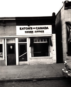 Eaton's Canada order office, Smithers B.C.. (Images are provided for educational and research purposes only. Other use requires permission, please contact the Museum.) thumbnail