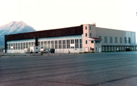 B.C. Forest Service hangar at Smithers Airport. (Images are provided for educational and research purposes only. Other use requires permission, please contact the Museum.) thumbnail