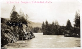Kitselas Canyons on the Skeena River.. (Images are provided for educational and research purposes only. Other use requires permission, please contact the Museum.) thumbnail