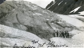 Hikers on Hudson Bay Mountain Glacier. (Images are provided for educational and research purposes only. Other use requires permission, please contact the Museum.) thumbnail