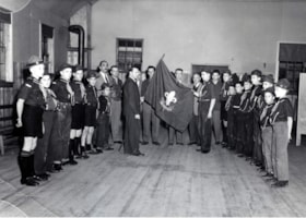 Boy Scout Troop. (Images are provided for educational and research purposes only. Other use requires permission, please contact the Museum.) thumbnail