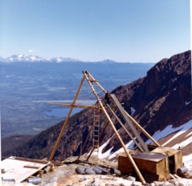 Diamond-drilling for molybdenum at Glacier Gulch. (Images are provided for educational and research purposes only. Other use requires permission, please contact the Museum.) thumbnail