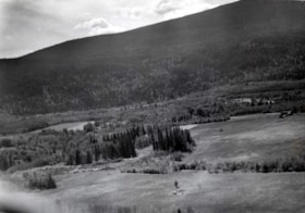 Aerial view of Bulkley Valley farmland. (Images are provided for educational and research purposes only. Other use requires permission, please contact the Museum.) thumbnail