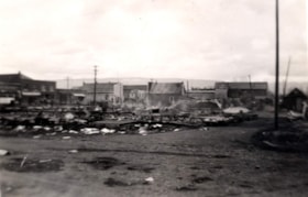 Burned down building in Smithers. (Images are provided for educational and research purposes only. Other use requires permission, please contact the Museum.) thumbnail