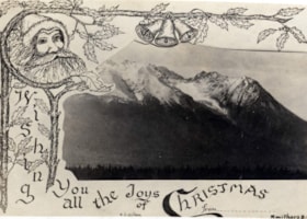 Hudson Bay Mountain Christmas card. (Images are provided for educational and research purposes only. Other use requires permission, please contact the Museum.) thumbnail